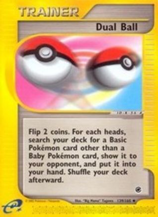 Expedition 139/165 Dual Ball - Reverse Holofoil - Uncommon
