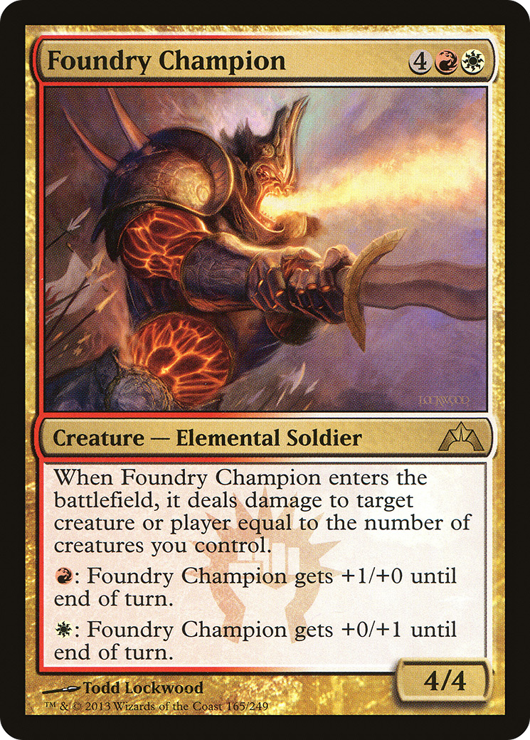 Gatecrash - (GTC-165) - Foundry Champion