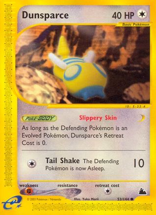 Skyridge 053 Dunsparce - Reverse Holofoil - Common
