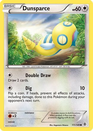 Boundaries Crossed 111 Dunsparce - Common