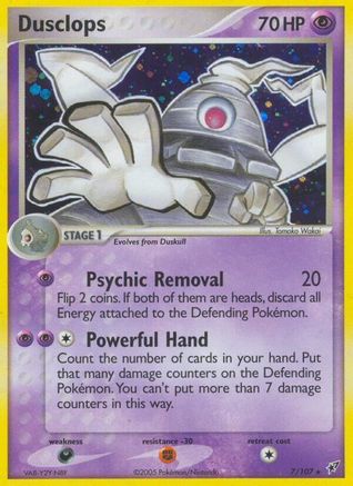 Deoxys Dusclops - Reverse Holofoil - Holo Rare