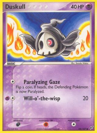 Deoxys 058 Duskull - Reverse Holofoil - Common