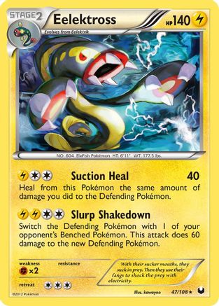 Dark Explorers 047 Eelektross - Holofoil - Holo Rare