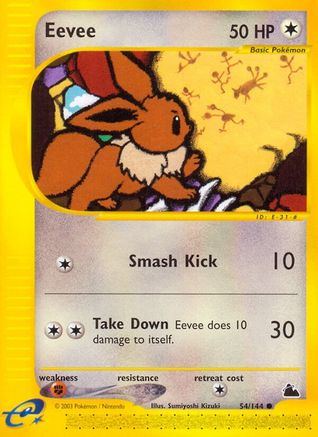 Skyridge 054/144 Eevee - Common