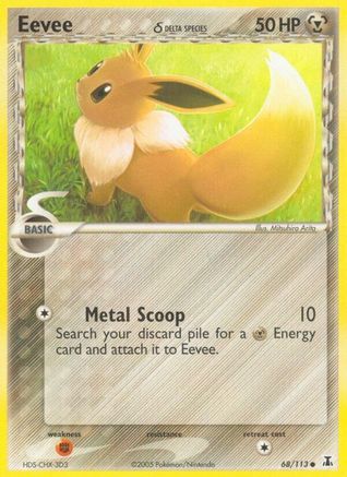 Delta Species 068/113 Eevee - Common
