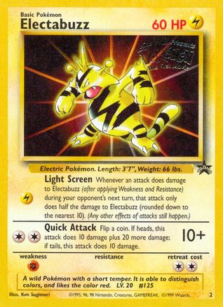 WoTC Promo 002/53 Electabuzz (Movie Promo) - Promo