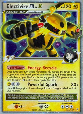 Supreme Victors Electivire FB Lv.X - Holofoil - Ultra Rare