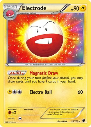Plasma Freeze 033 Electrode - Holofoil - Holo Rare