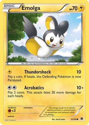 Emerging Powers 032 Emolga - Common