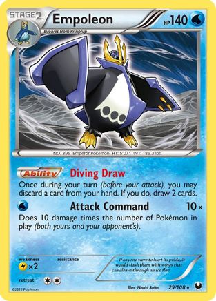 Dark Explorers 029 Empoleon - Holofoil - Holo Rare