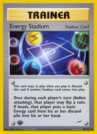 Neo Destiny 099/105 Energy Stadium - Unlimited - Uncommon