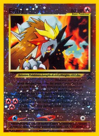 WoTC Promo 034/53 Entei - Reverse Holofoil - Promo