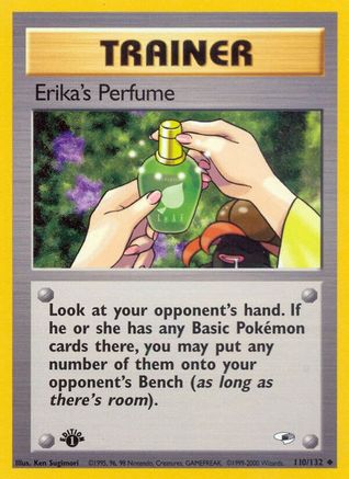 Gym Heroes 110/132 Erika's Perfume - Unlimited - Uncommon