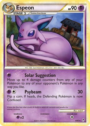 Call of Legends 004 Espeon - Reverse Holofoil - Holo Rare
