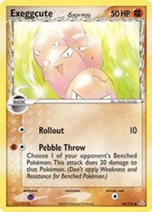Holon Phantoms 065/110 Exeggcute (Delta Species) - Reverse Holofoil - Common