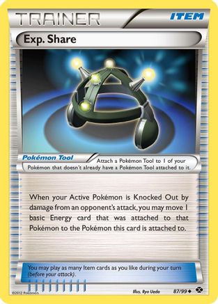 Next Destinies 087/99 Exp. Share - Reverse Holofoil - Uncommon