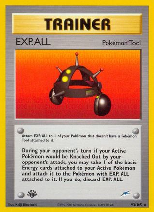 Neo Destiny 093/105 EXP.ALL - Unlimited - Rare