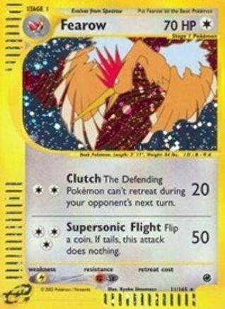 Expedition 011 Fearow (11) - Reverse Holofoil - Holo Rare