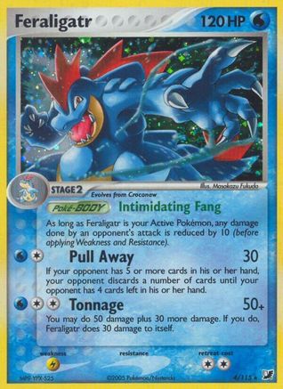 Unseen Forces Feraligatr - Reverse Holofoil - Holo Rare