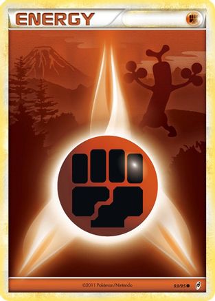 Call of Legends 093 Fighting Energy - Holofoil - Common