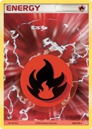 Holon Phantoms 106/110 Fire Energy - Holofoil - Holo Rare