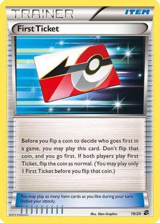 Dragon Vault 019/20 First Ticket - Holofoil - Holo Rare