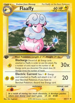 Neo Genesis 034/111 Flaaffy - 1st Edition - Uncommon