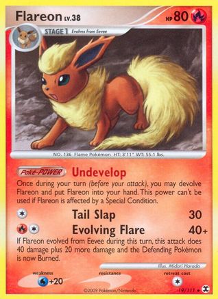 Rising Rivals /111 Flareon - Reverse Holofoil - Rare