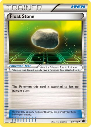 Plasma Freeze 099/116 Float Stone - Reverse Holofoil - Uncommon