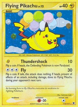 Rising Rivals Flying Pikachu - Holofoil - Secret Rare