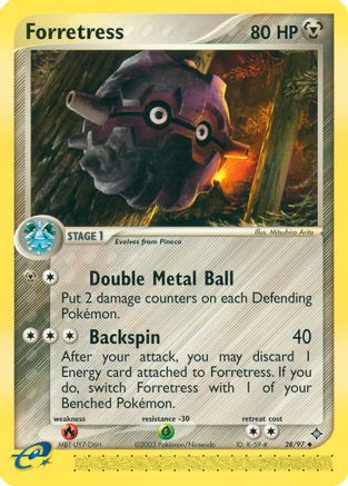 Dragon Forretress - Reverse Holofoil - Uncommon
