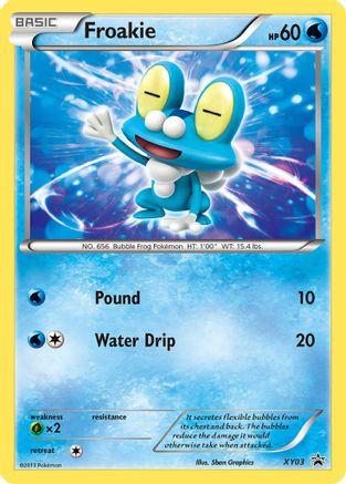 XY Promos XY03 Froakie - Holofoil - Promo