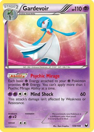 Dark Explorers 109 Gardevoir - Holofoil - Secret Rare
