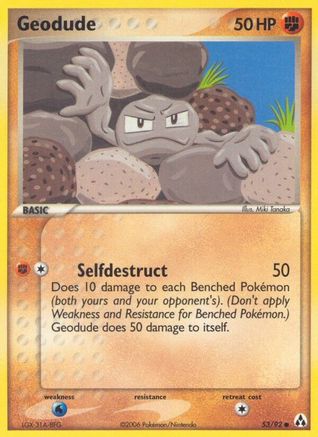 Legend Maker 053/92 Geodude - Common