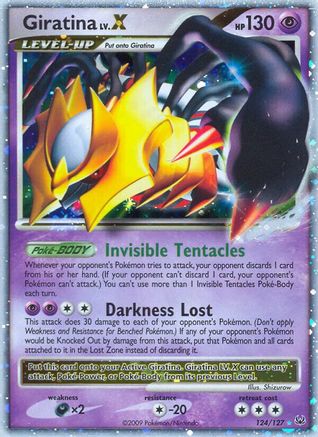 Platinum Giratina LV.X - Holofoil - Ultra Rare