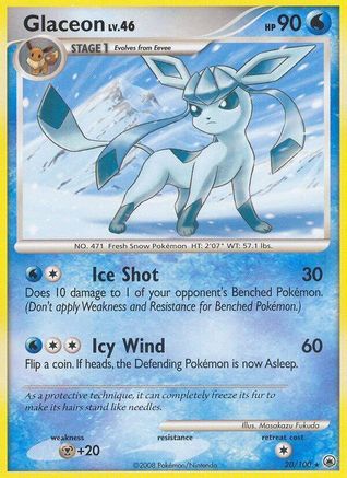 Majestic Dawn Glaceon (20) - Rare
