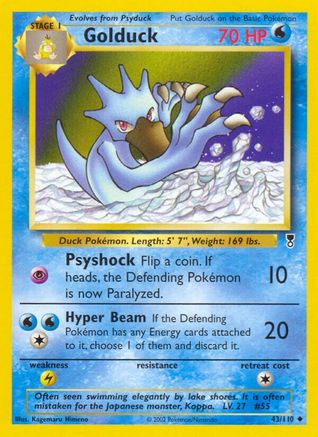 Legendary Collection 043 Golduck - Reverse Holofoil - Uncommon