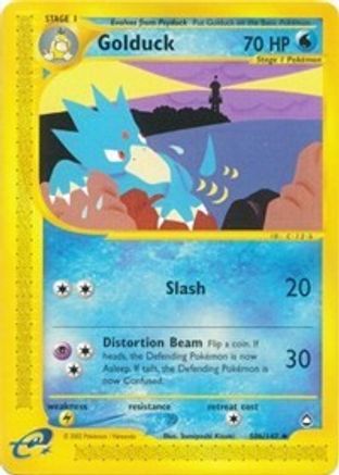 Aquapolis 50b Golduck (50b) - Uncommon
