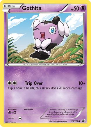 Legendary Treasures 070 Gothita (70) - Reverse Holofoil - Common