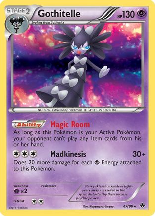 Emerging Powers 047 Gothitelle (47) - Holofoil - Holo Rare