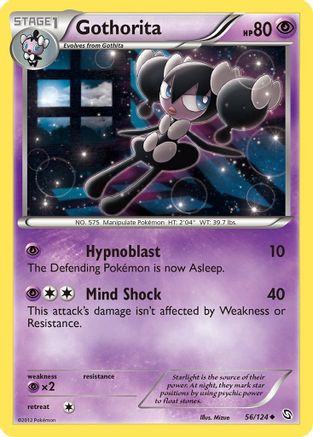 Dragons Exalted 056 Gothorita - Reverse Holofoil - Uncommon