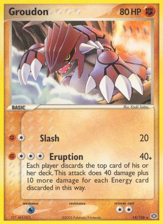 rare groudon card Emerald /106 - 014/106 093/182 / Rare Card F.A. - Yugipedia Style:Waxen Shapethief Foil w/ Sketch PROMO PACK