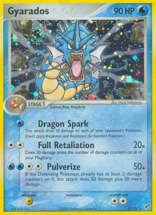 Deoxys Gyarados - Reverse Holofoil - Holo Rare