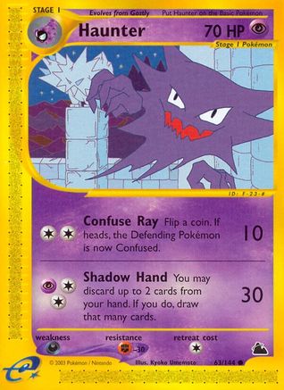 Skyridge 063 Haunter - Common