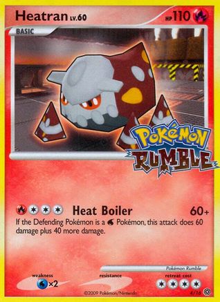 Rumble Heatran - Promo