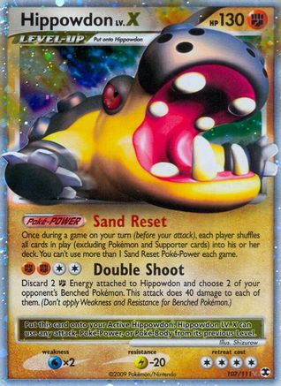 Rising Rivals Hippowdon Lv.X - Holofoil - Ultra Rare