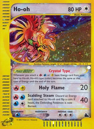 Skyridge 149 Ho-oh - Holofoil - Secret Rare