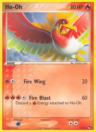 POP Series 5 Ho-Oh - Holofoil - Rare