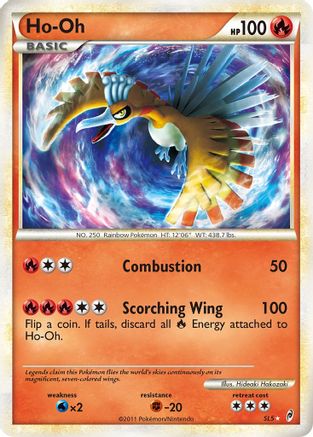 Call of Legends Ho-Oh (Shiny) - Holofoil - Shiny Holo Rare