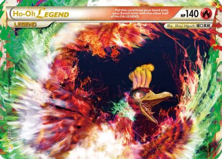 HeartGold SoulSilver 111 Ho-Oh Legend (Top) - Holofoil - Ultra Rare